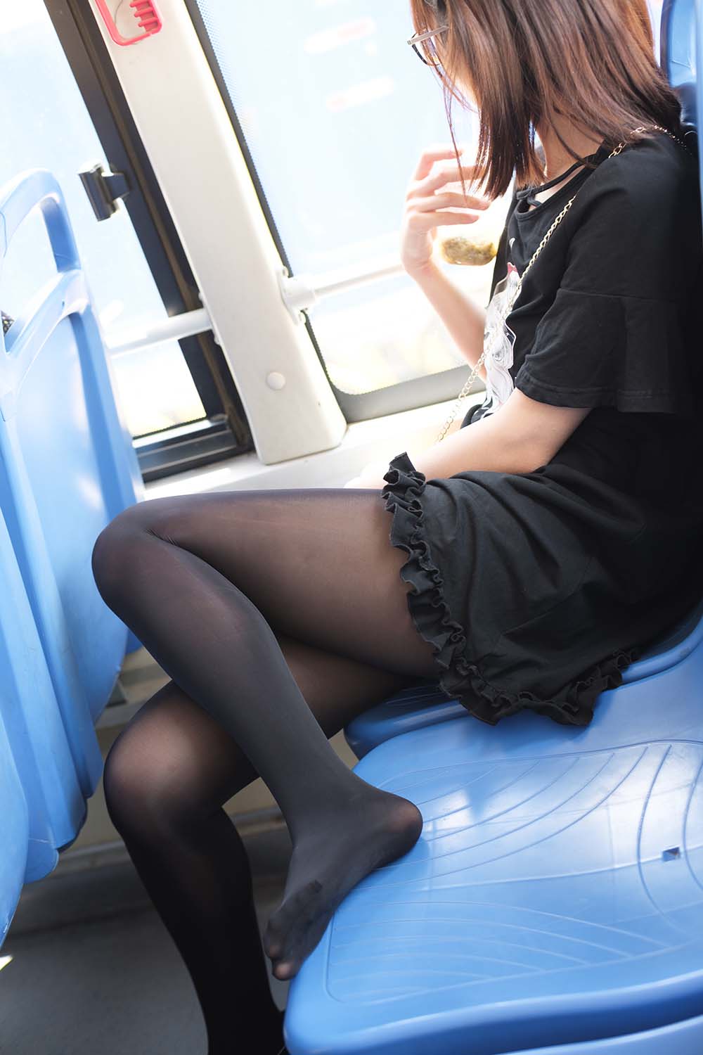 森萝财团写真 BETA-019-X 黑丝挑逗 SLCT森萝财团-第1张