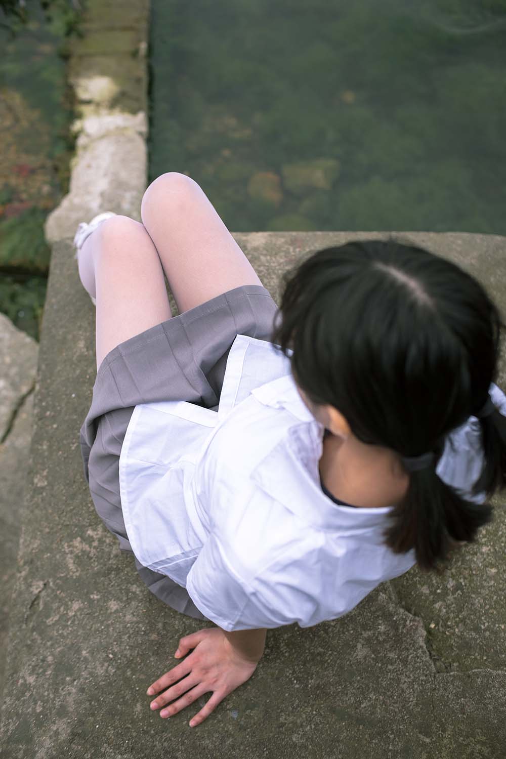 森萝财团写真 BETA-014 学生妹的外拍写真 SLCT森萝财团-第1张