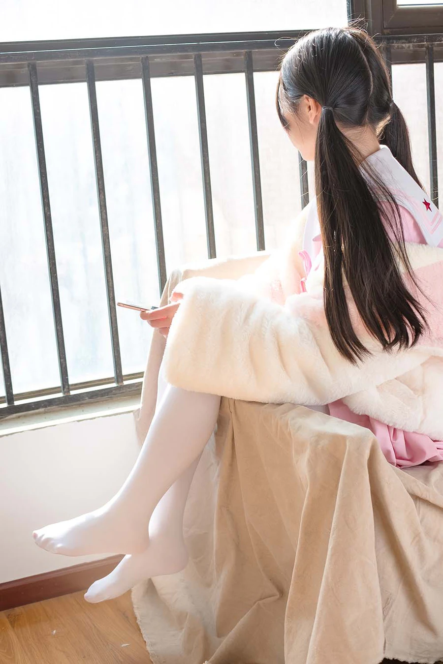 森萝财团写真 BETA-013 白丝绝对领域 SLCT森萝财团-第1张