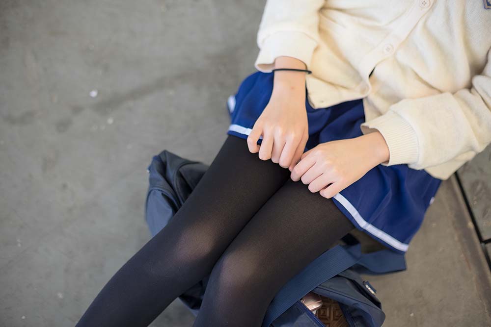 森萝财团写真 FREE-004 Aika-白衣黑丝 SLCT森萝财团-第1张