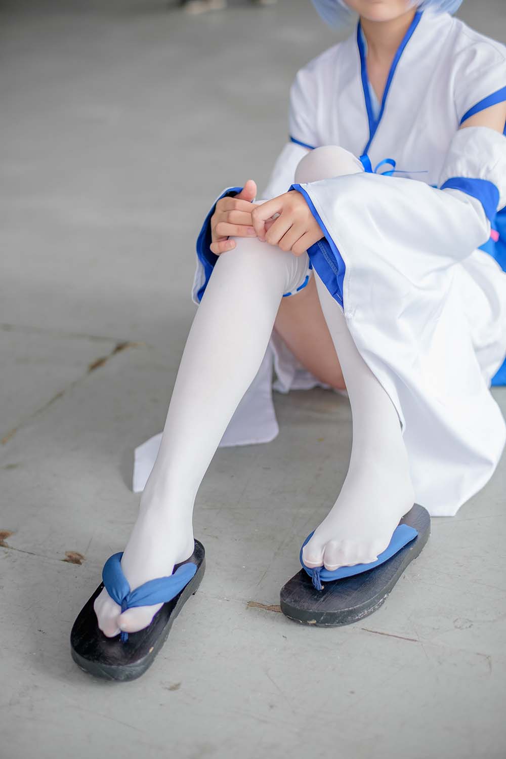 森萝财团写真 FREE-002 幼年拉姆蕾姆腿图场照 SLCT森萝财团-第2张