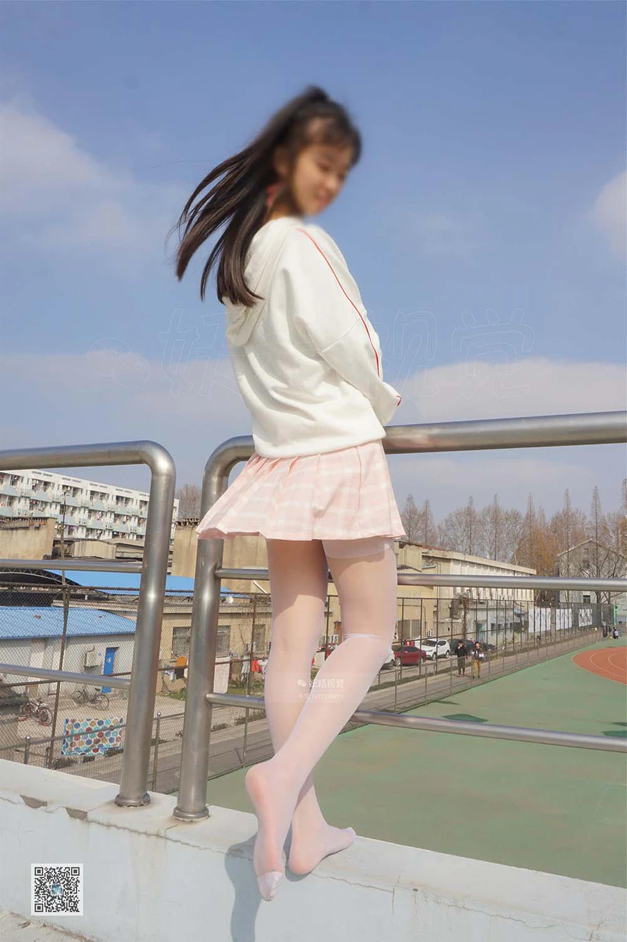 妖精视觉 NO.027 妮妮 少女的百褶裙（第一期） YJSJ妖精视觉-第1张