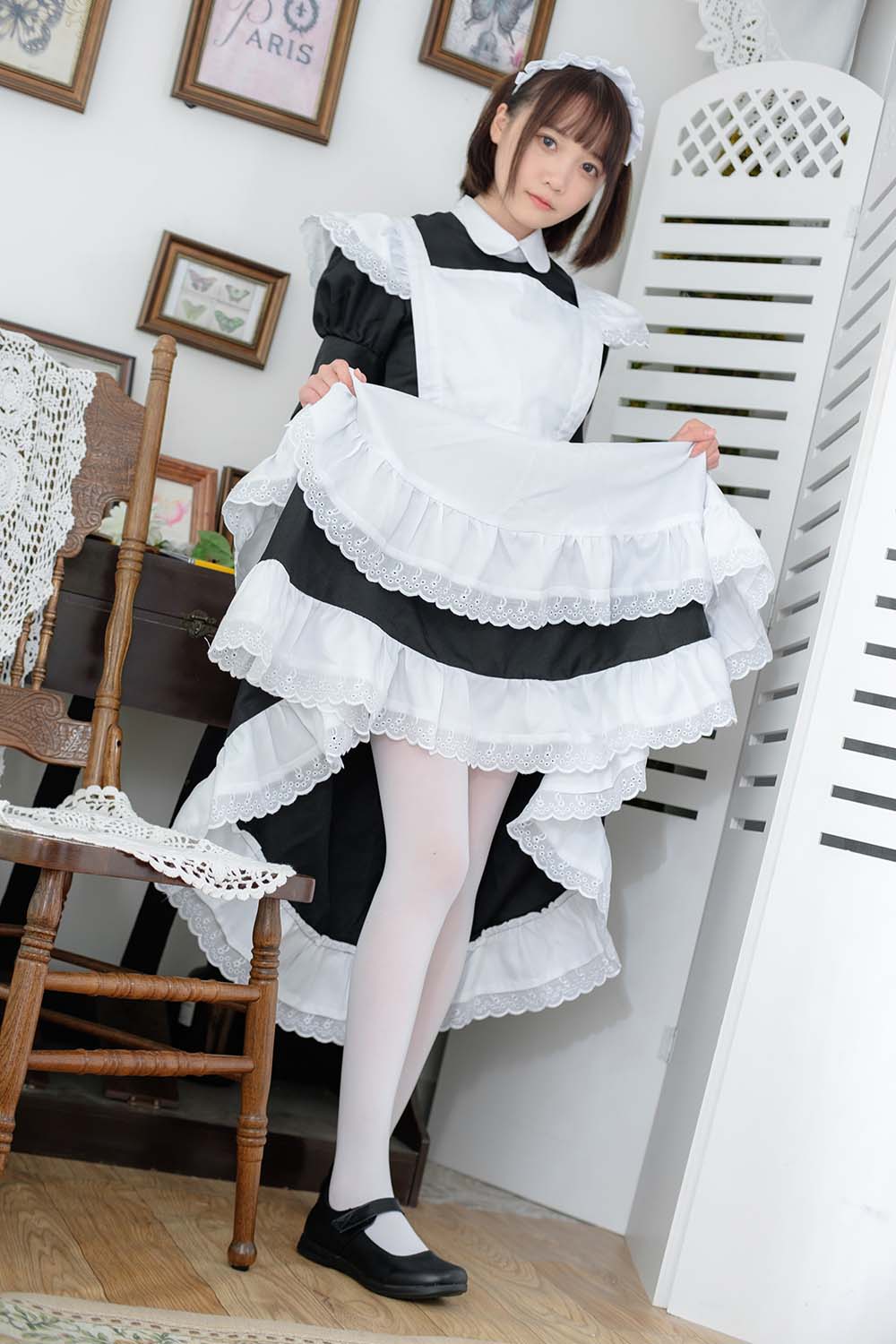 森萝财团写真 SSR-005 可爱的女仆 SLCT森萝财团-第1张