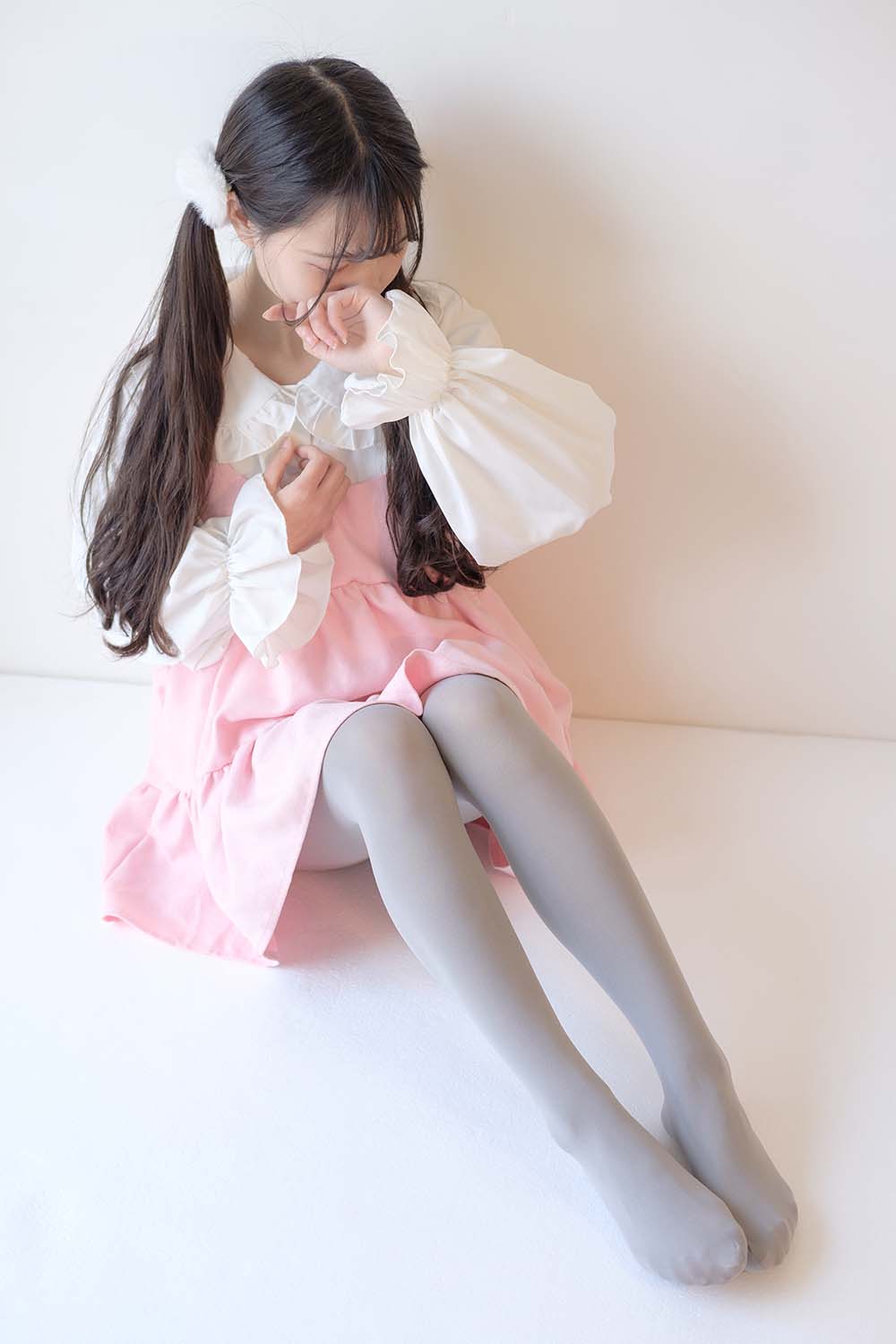 森萝财团写真 X-015 粉色纯女孩 SLCT森萝财团-第1张