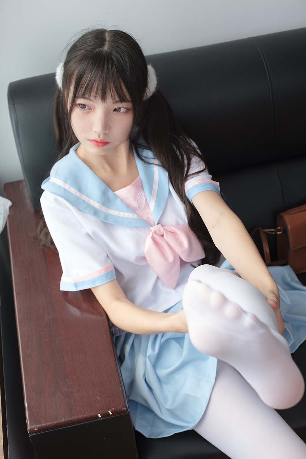 森萝财团写真 X-037 JK水手服 SLCT森萝财团-第1张