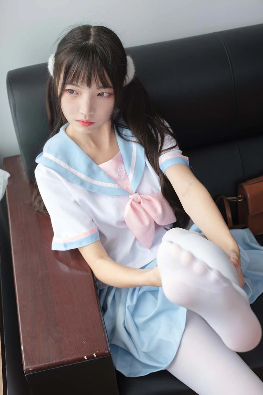 森萝财团写真 X-037 JK水手服 SLCT森萝财团-第1张