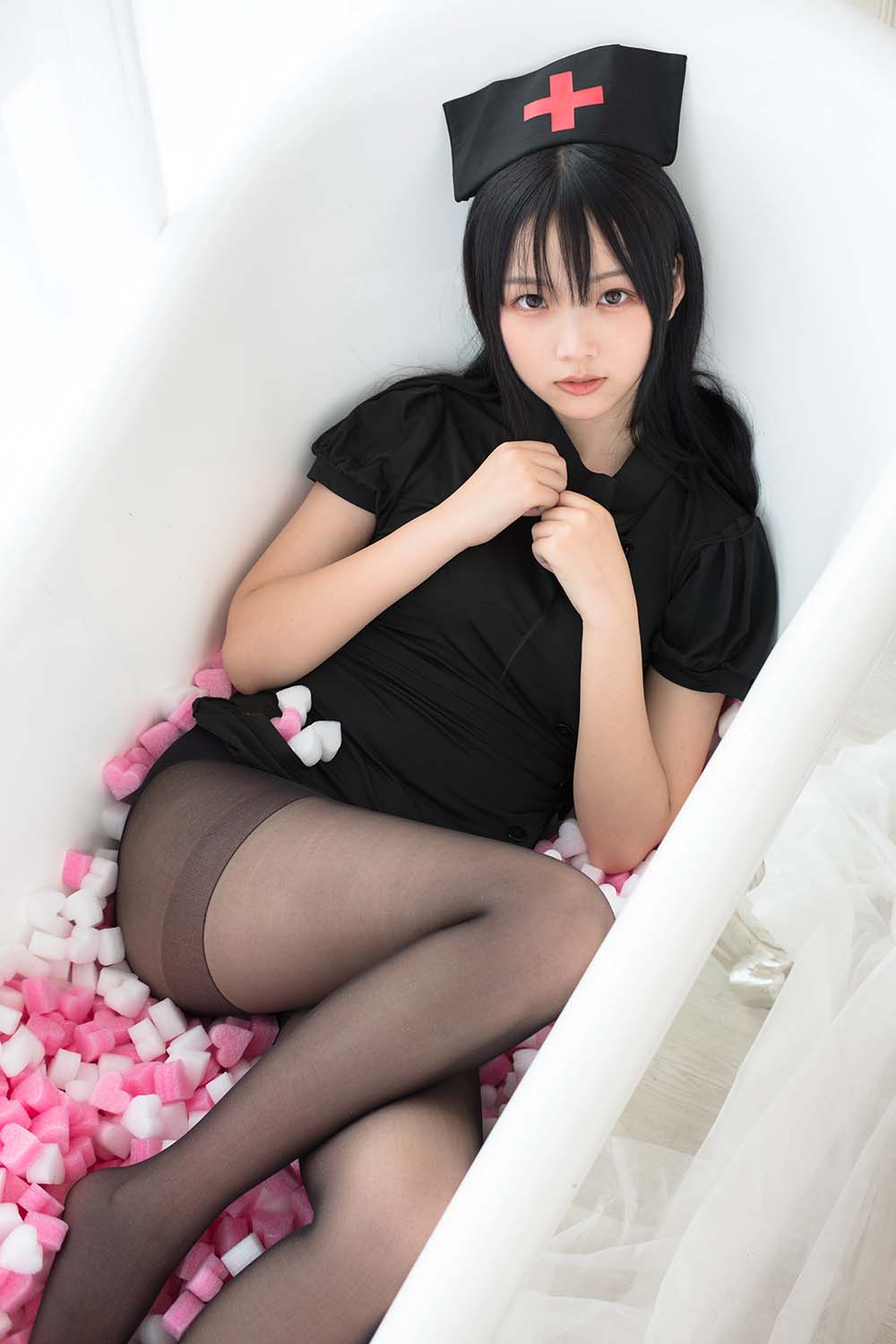 森萝财团写真 X-035 最爱还是黑丝 SLCT森萝财团-第2张
