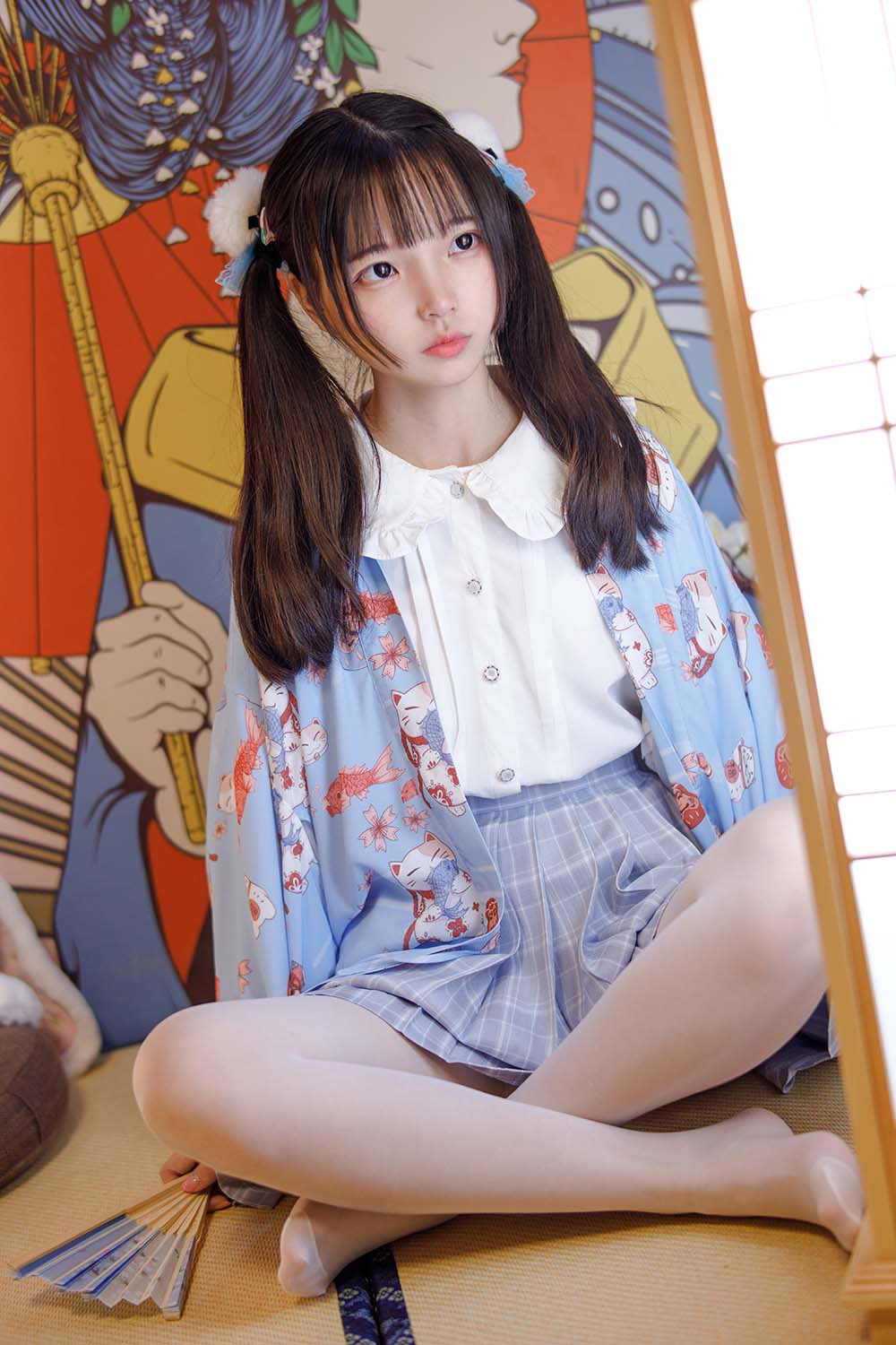森萝财团写真 JKFUN-027 花里胡哨的民宿 5D白丝 默陌 SLCT森萝财团-第1张