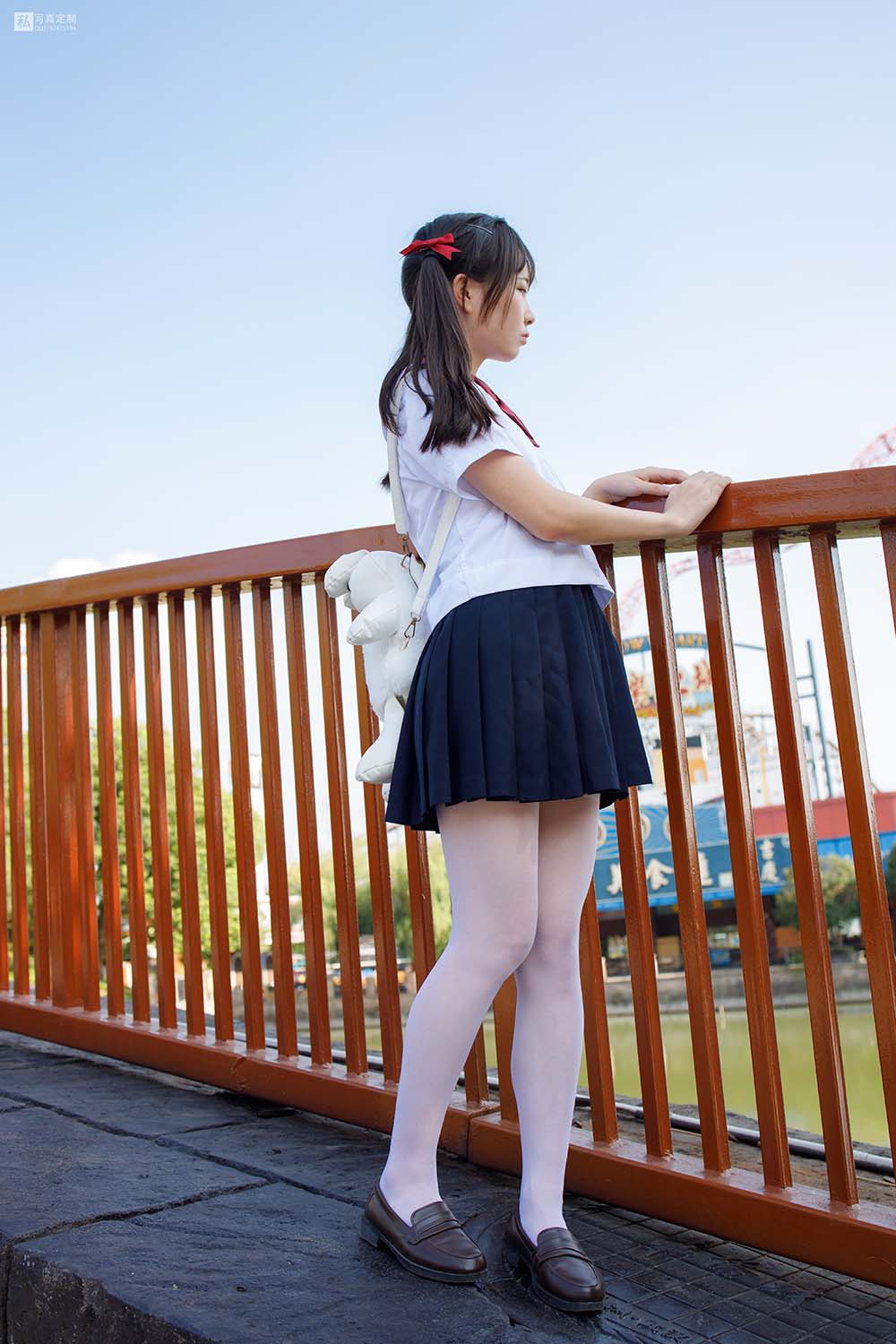 森萝财团写真 JKFUN-026  雪糕游乐园 15D白丝 默陌 SLCT森萝财团-第2张
