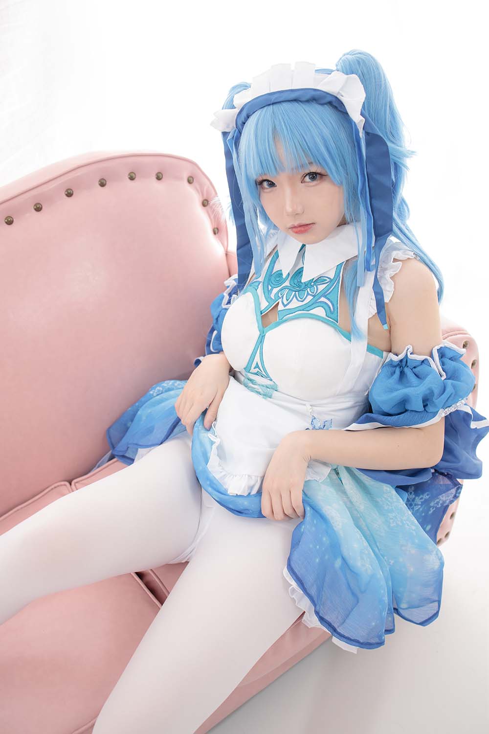 森萝财团写真 JKFUN-023 300D白丝 雪晴 SLCT森萝财团-第1张