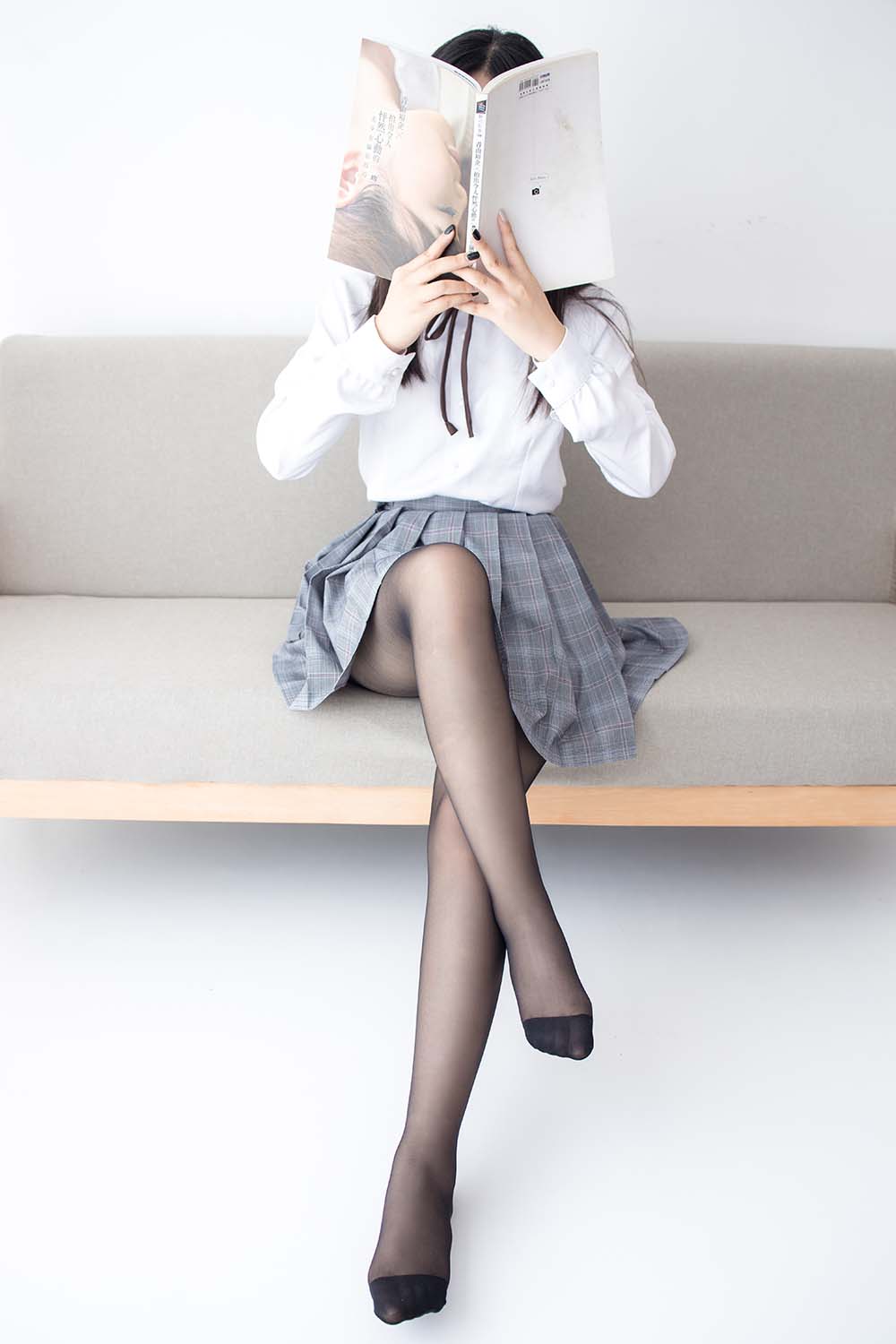 森萝财团写真 JKFUN-016 黑丝 小夜 新人[80P+1V／1.56G] SLCT森萝财团-第2张