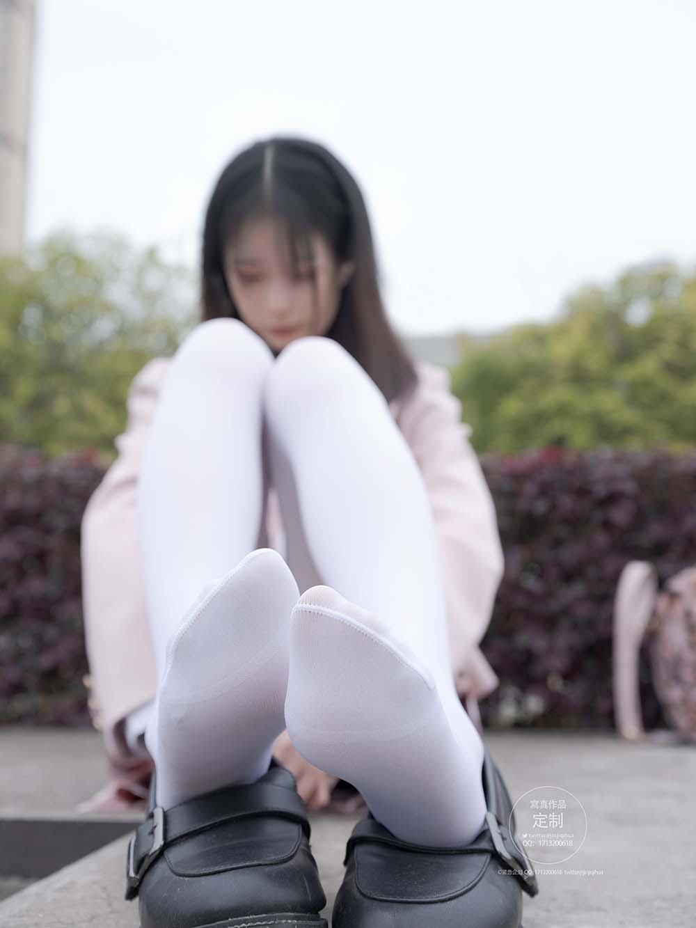 [紧急企划]Y-002 白丝格子裙 JJQH紧急企划-第2张