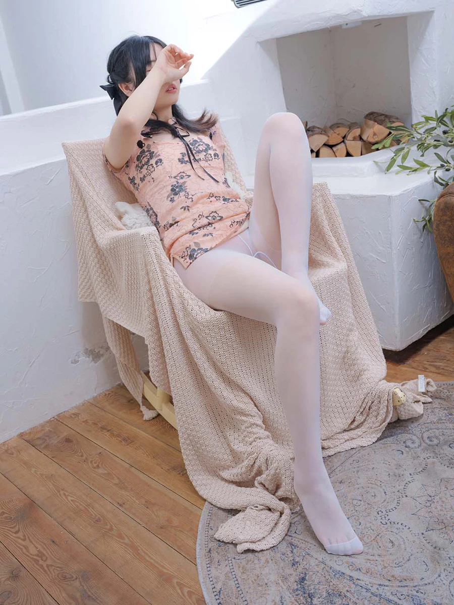 森萝财团写真 月下006 小夜 白丝 15D 超薄 SLCT森萝财团-第2张