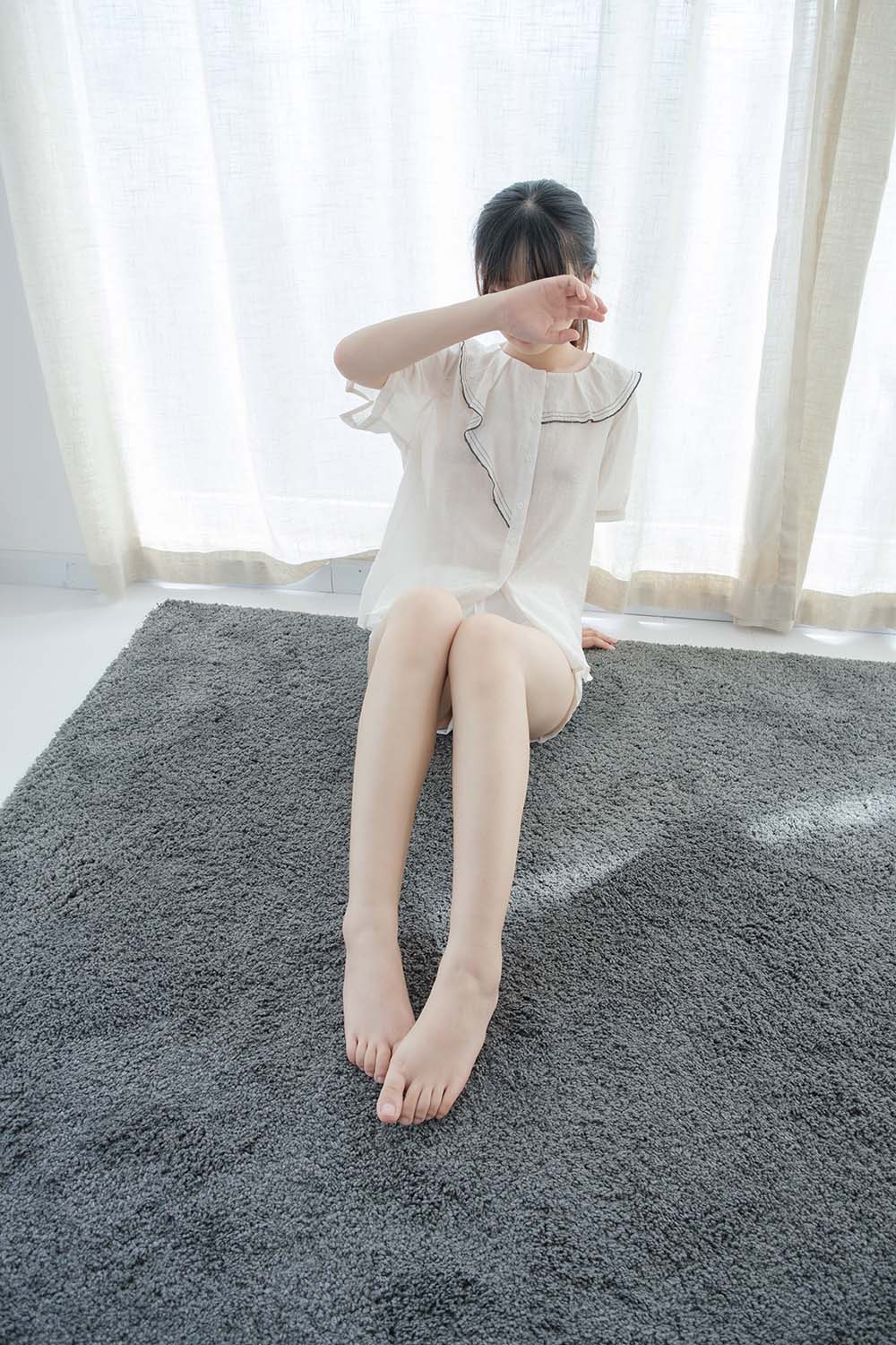 森萝财团写真 月下004 小夜 白丝 80D SLCT森萝财团-第1张