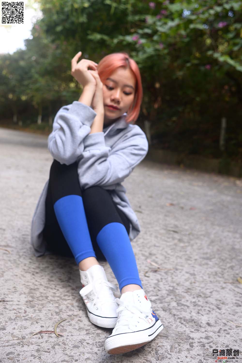 [只糖棉袜]NO.181 彤彤 满目青山，载月明归 ZTMW只糖棉袜-第1张