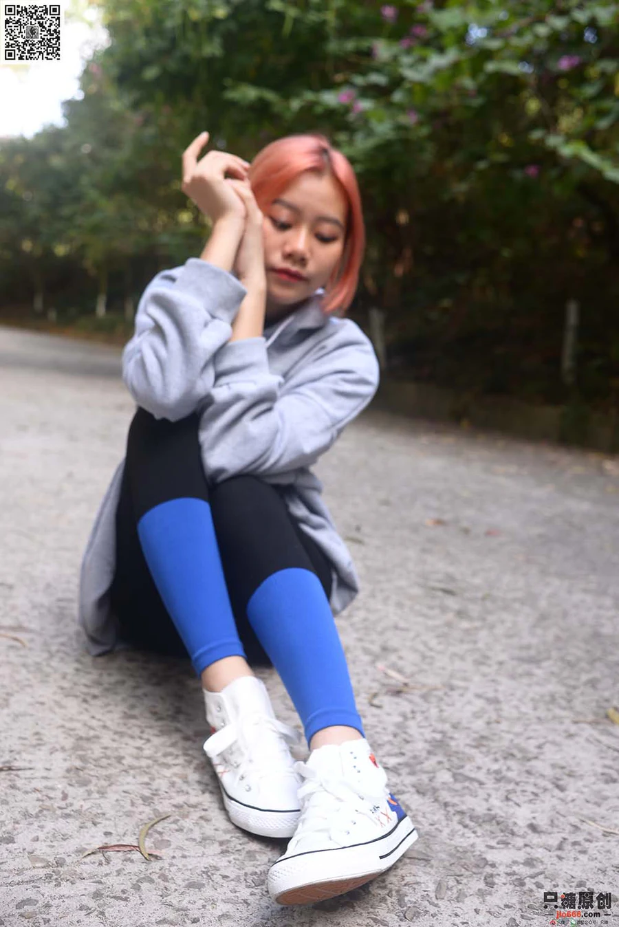 [只糖棉袜]NO.181 彤彤 满目青山，载月明归 ZTMW只糖棉袜-第1张