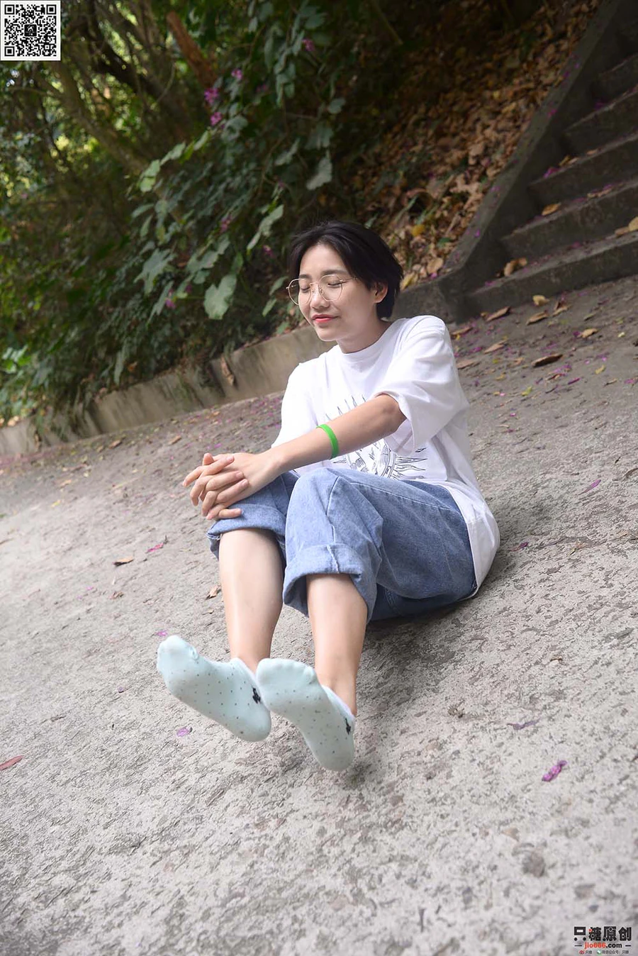 [只糖棉袜]NO.180 丸子 心中仍有花落的声音 ZTMW只糖棉袜-第2张