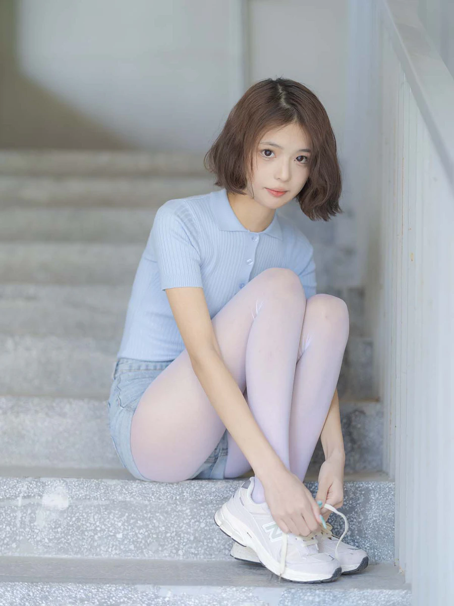 森萝财团写真 – 媛媛 试拍 15D超薄白丝 SLCT森萝财团-第1张