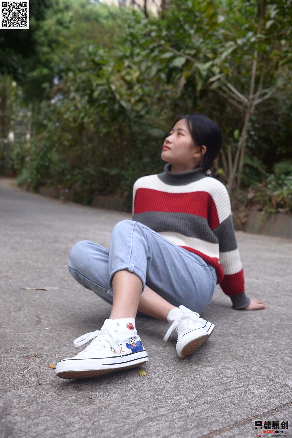 [只糖棉袜]NO.212 周子琪 花味渐浓 ZTMW只糖棉袜-第2张
