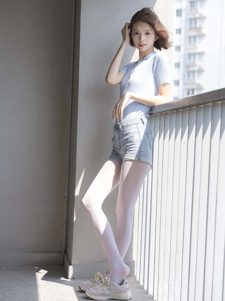 森萝财团写真 – 媛媛 试拍 15D超薄白丝 SLCT森萝财团-第2张