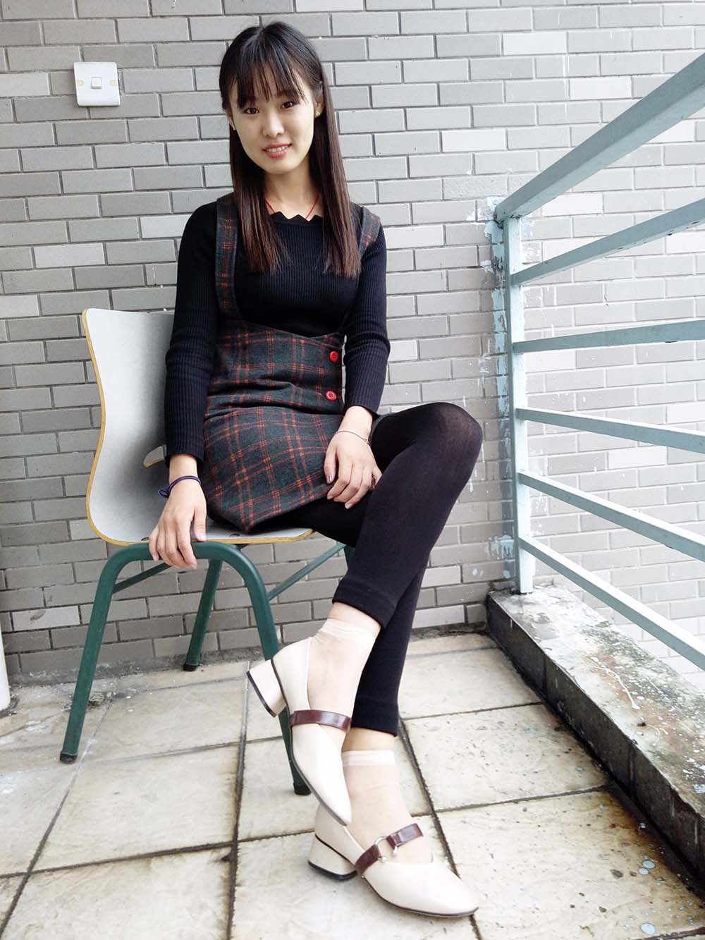 学妹校园寝室短丝系列001期 王丽君 XMXYDS学妹校园短丝-第1张