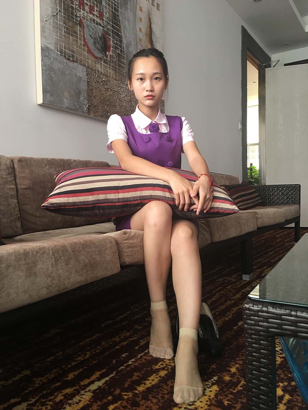 学妹校园寝室短丝系列014期 洁文 XMXYDS学妹校园短丝-第2张