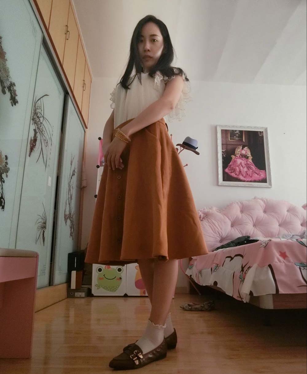 学妹校园寝室短丝系列008期 蕾蕾 XMXYDS学妹校园短丝-第2张