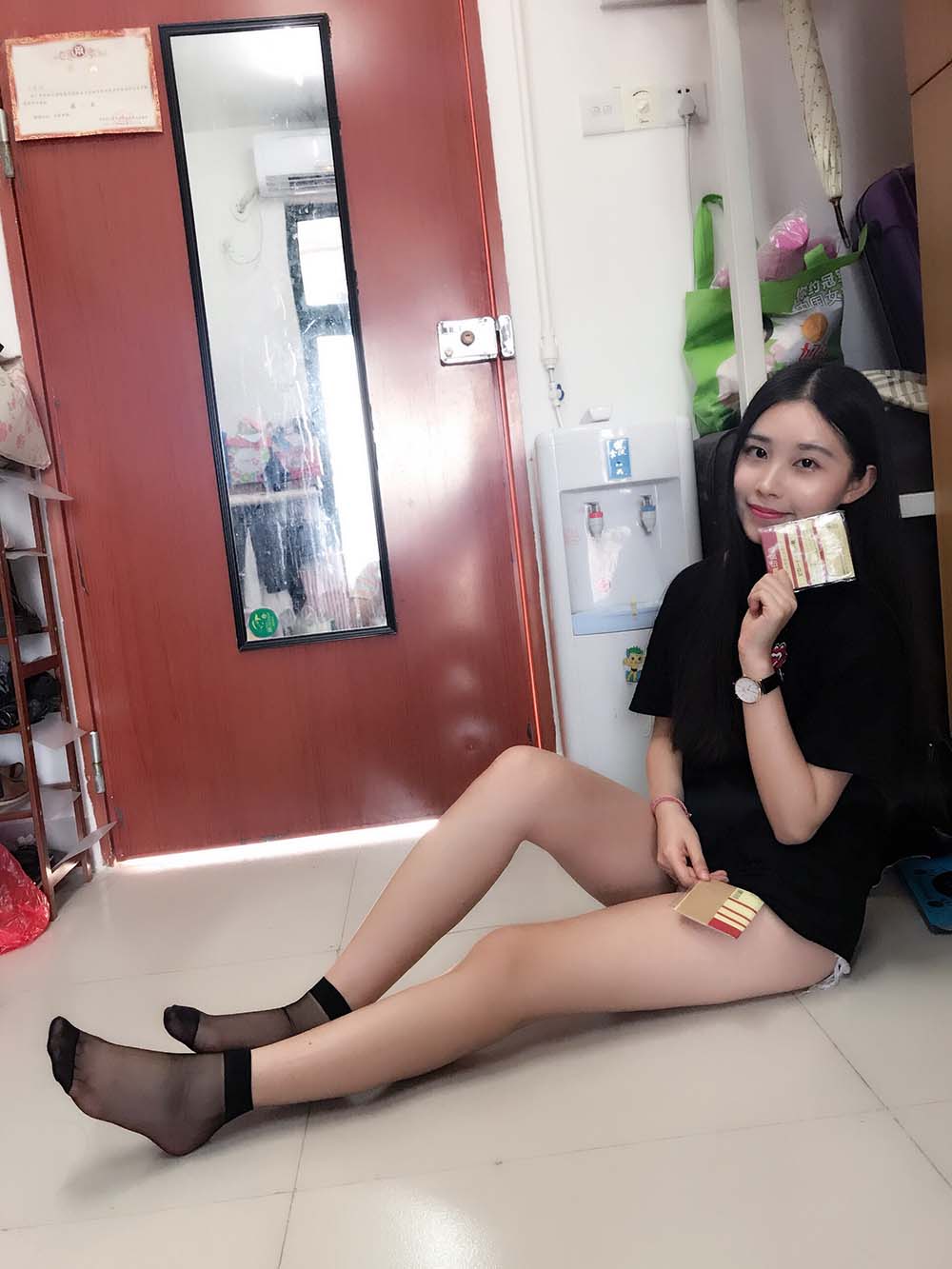 学妹校园寝室短丝系列036 若淳 XMXYDS学妹校园短丝-第1张