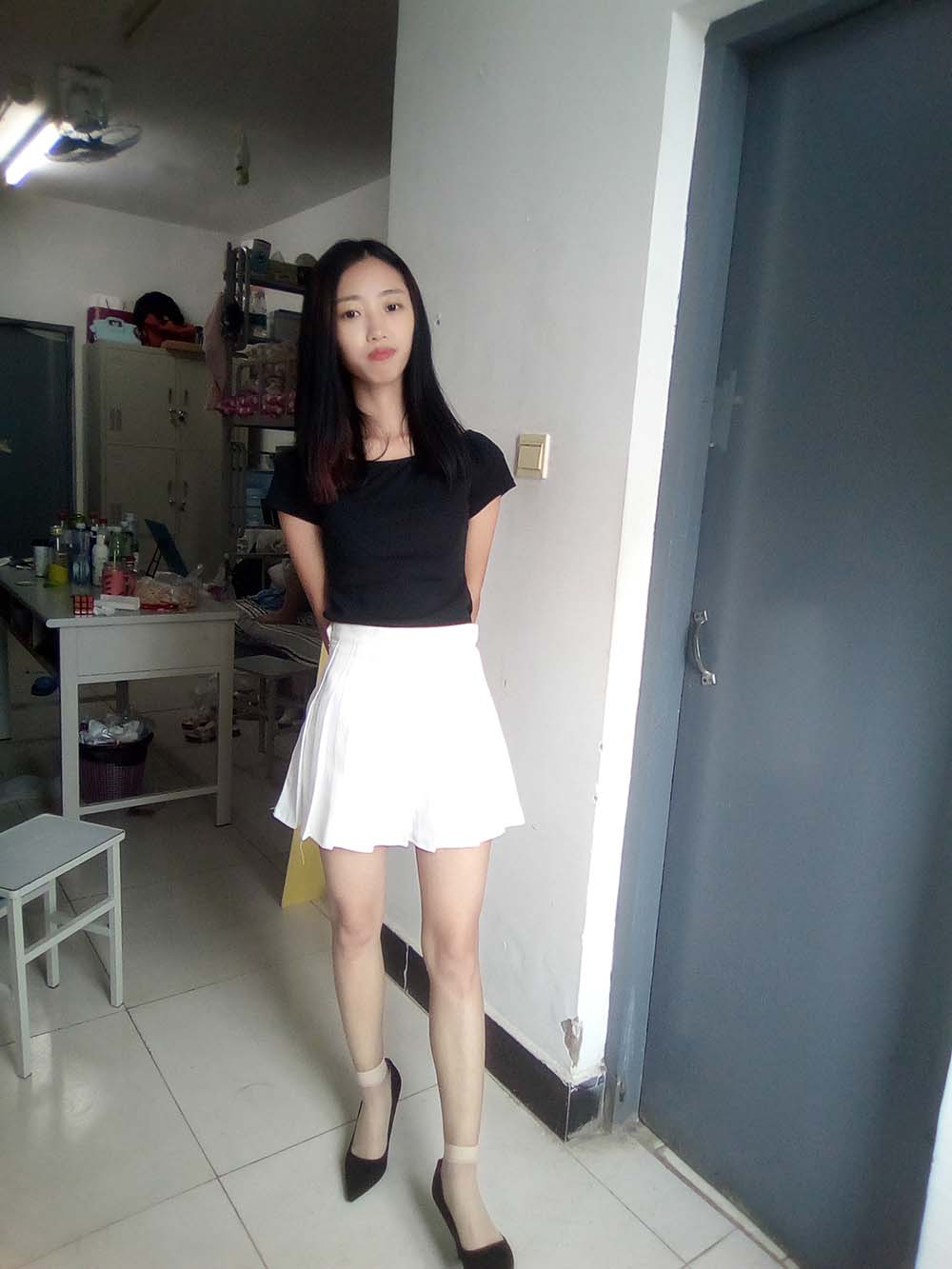 学妹校园寝室短丝系列034 卫艺 XMXYDS学妹校园短丝-第1张