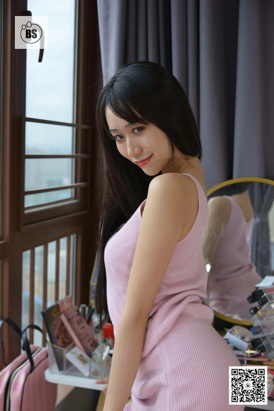 [我丝你想]MX017 美西 窗台前的女朋友1 WSNX我丝你想-第2张