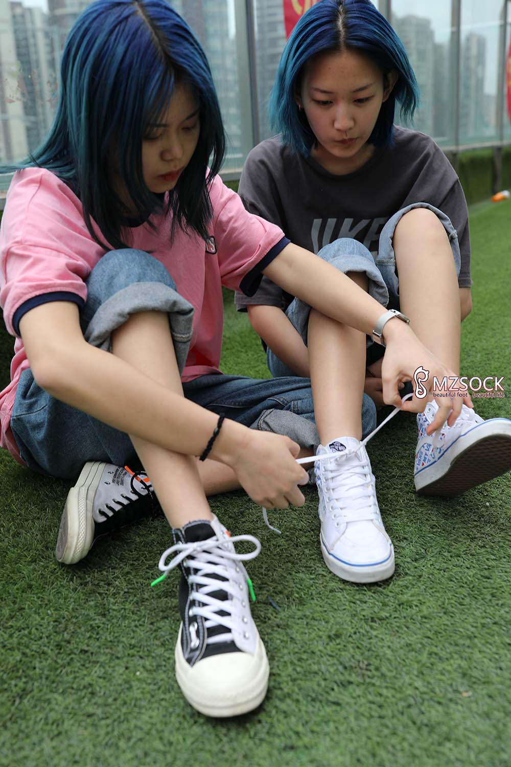 [MZSOCK]爱美足 NO.010 小珵&园子 MZSOCK爱美足-第1张