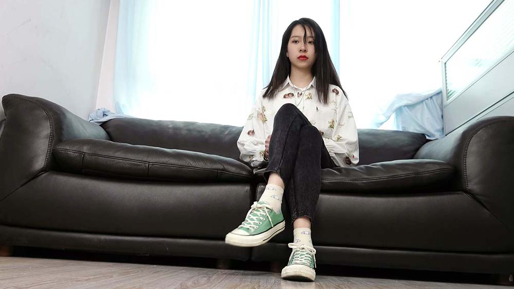 [Sexy Asian Girls Feet]NO.032 初恋般记忆的小女生YIYI近距离秀脚 Sexy Asian Girls Feet-第1张
