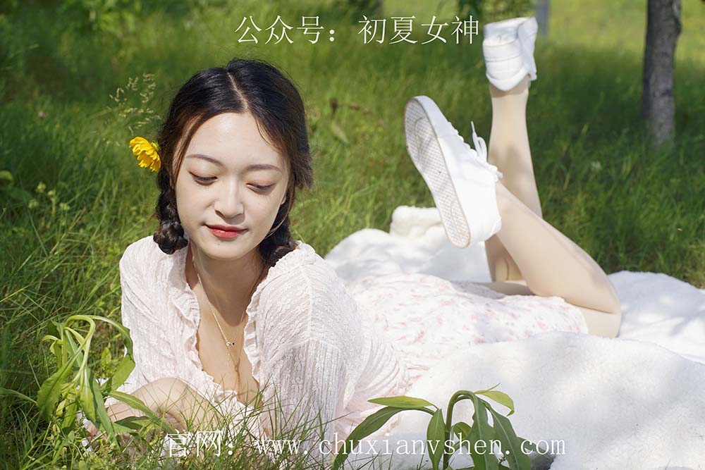 初夏女神 NO.032 依依 邻家女孩-风中少女 CXNS初夏女神-第2张
