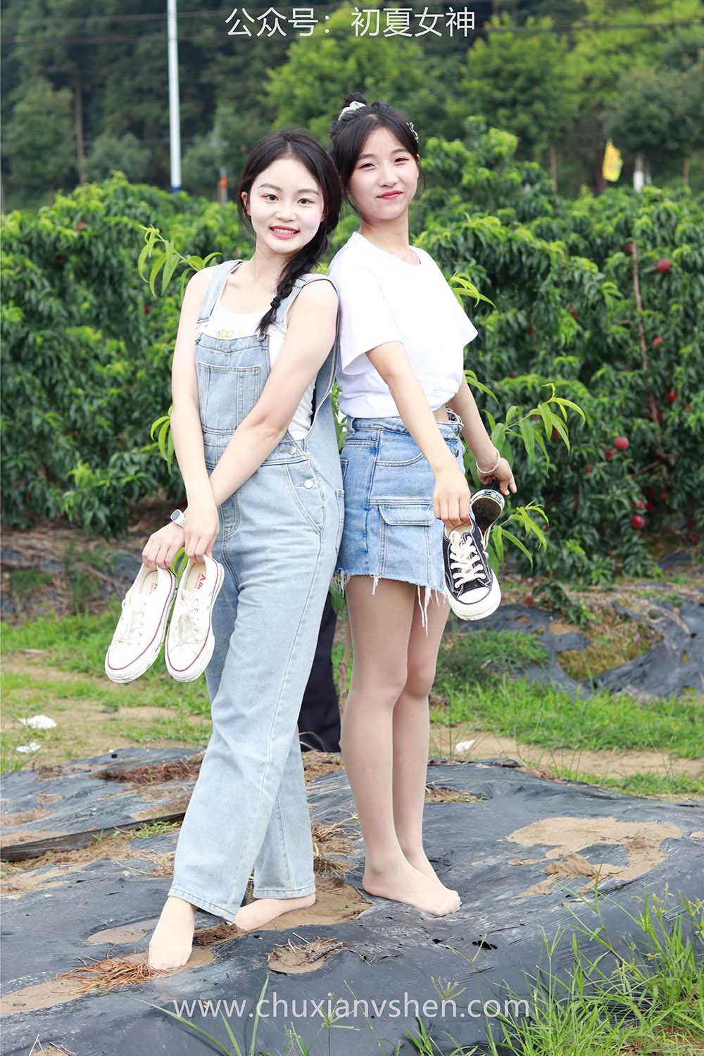 初夏女神 NO.046 双双&点点 桃园姐妹 CXNS初夏女神-第2张