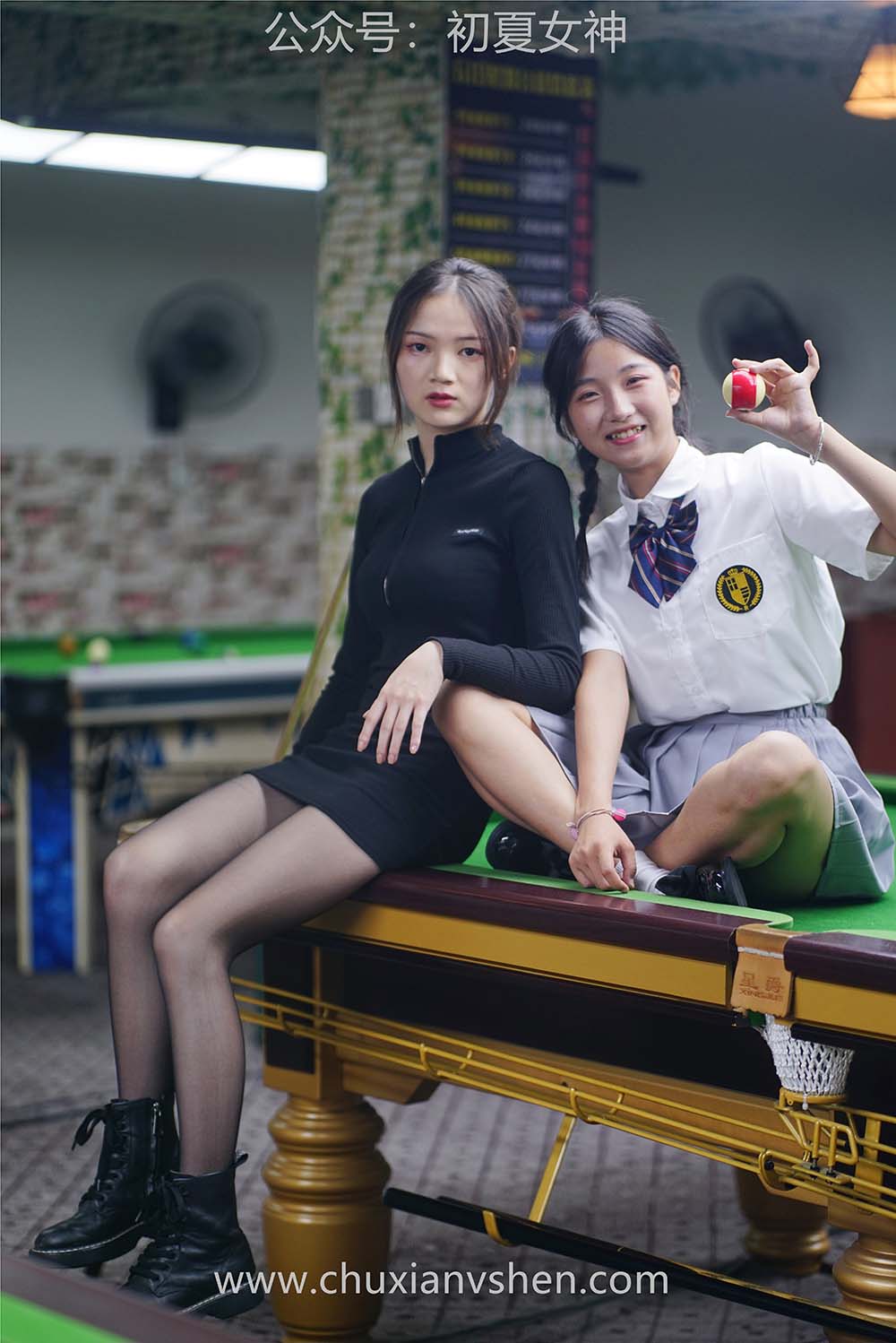 初夏女神 NO.045 大发&点点 姐妹同台 CXNS初夏女神-第2张