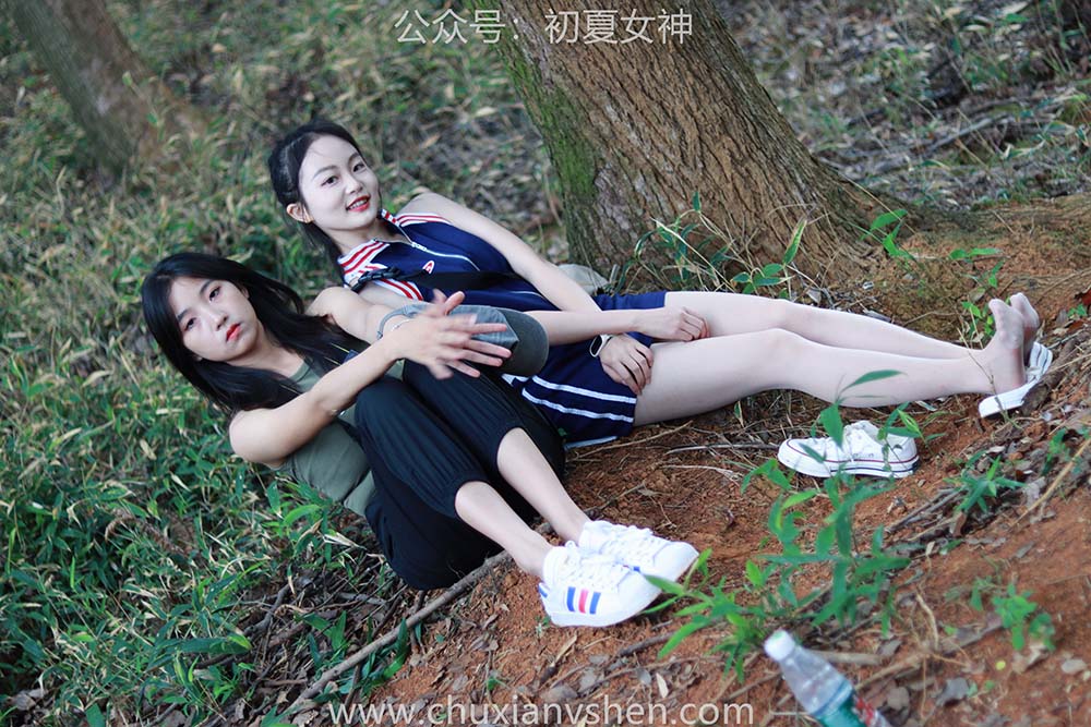 初夏女神 NO.044 点点&双双 姐妹出行 CXNS初夏女神-第2张