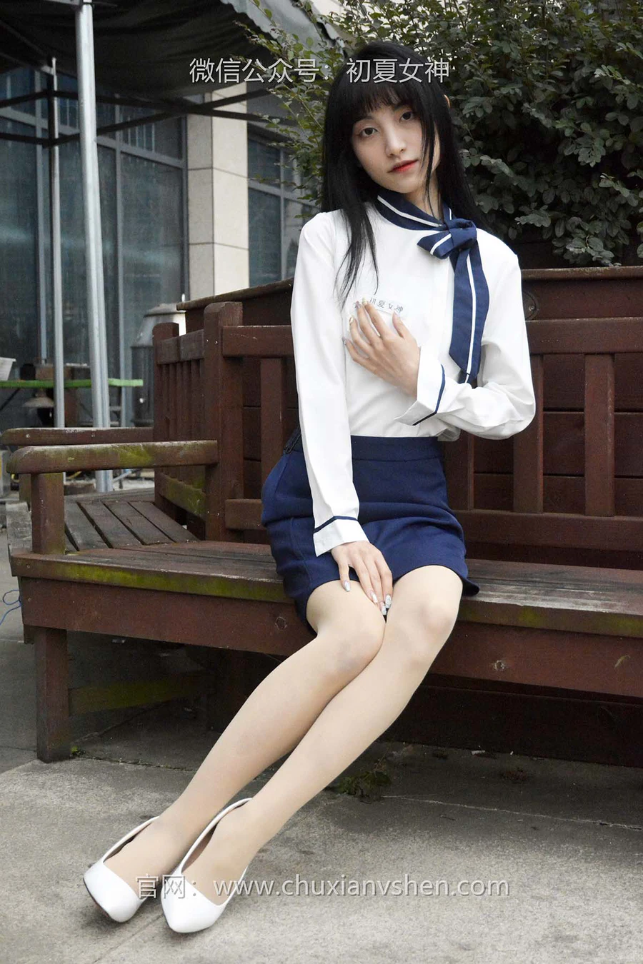 初夏女神 NO.087 柒柒 仰望天空 CXNS初夏女神-第1张