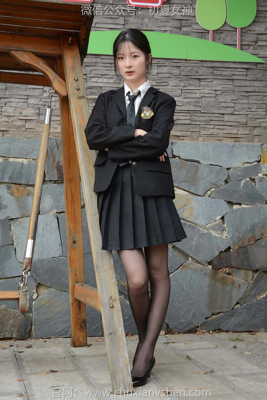 初夏女神 NO.106 安妮 西装小裙 CXNS初夏女神-第1张