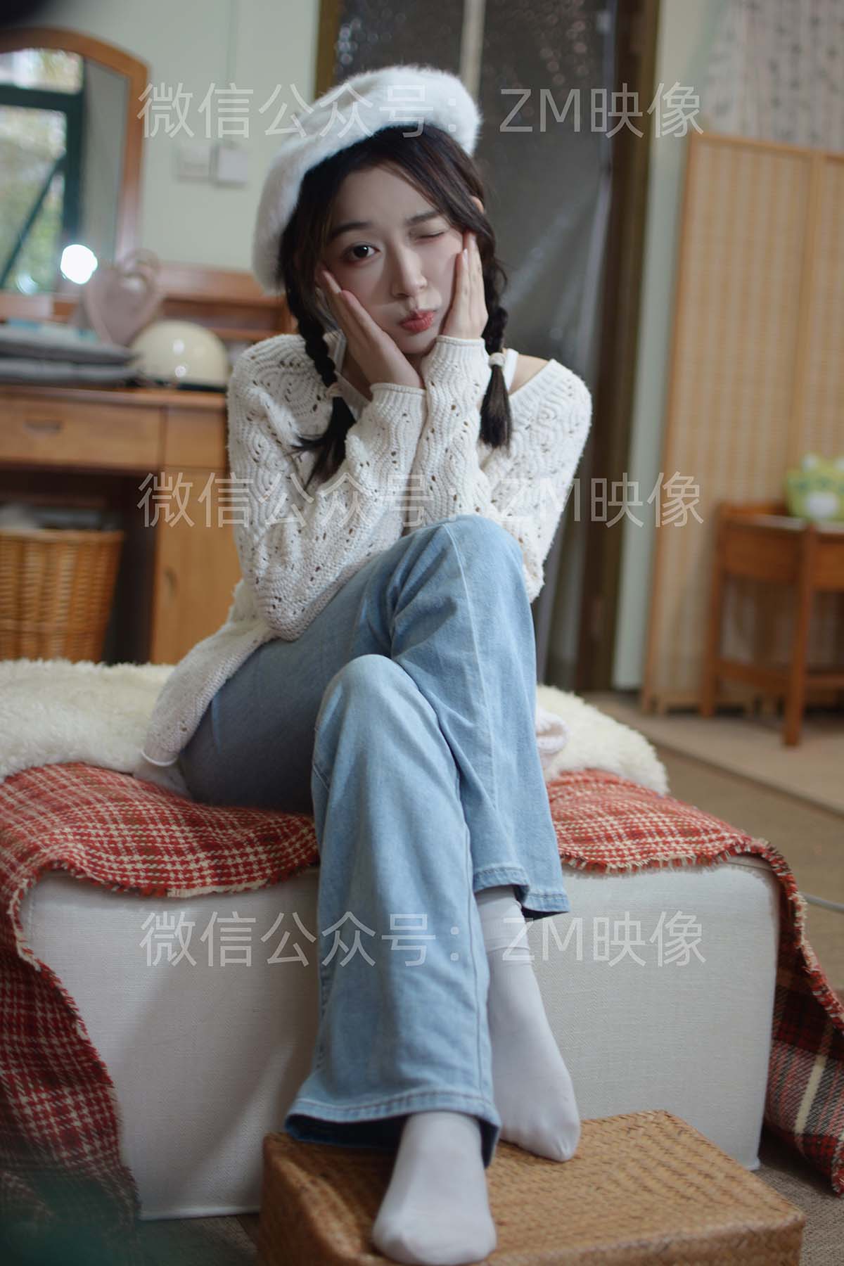 [织梦映像]NO.061 霜映春华-你是微笑里的甜 ZMYX织梦映像-第2张