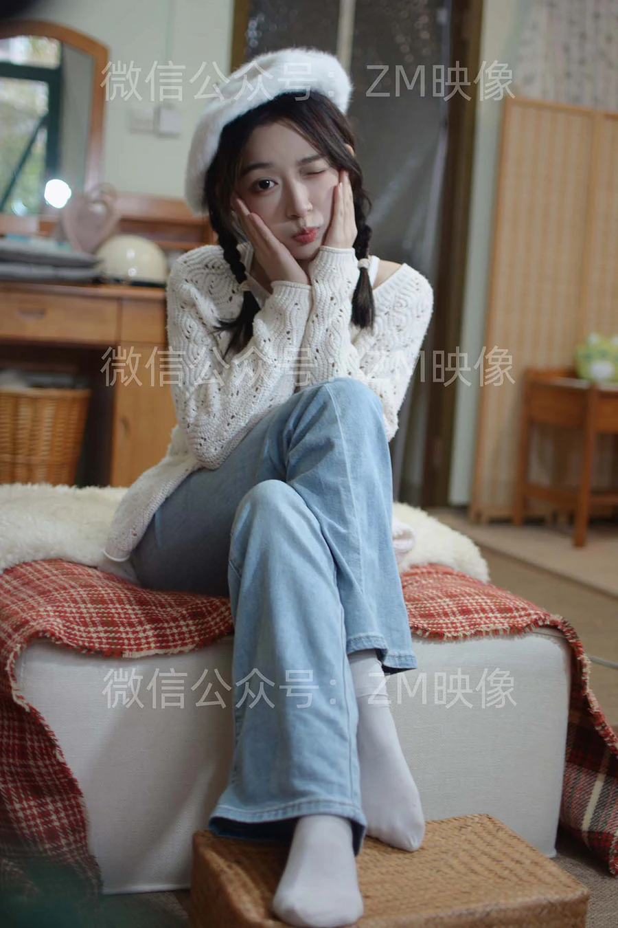 [织梦映像]NO.061 霜映春华-你是微笑里的甜 ZMYX织梦映像-第2张