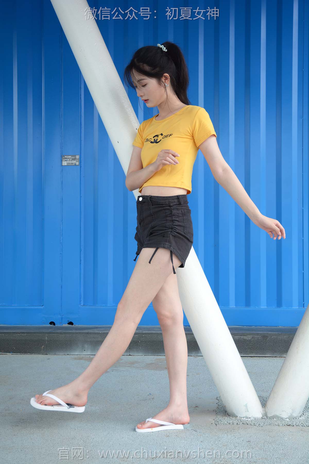 初夏女神 NO.235 安妮 八月你好 CXNS初夏女神-第1张