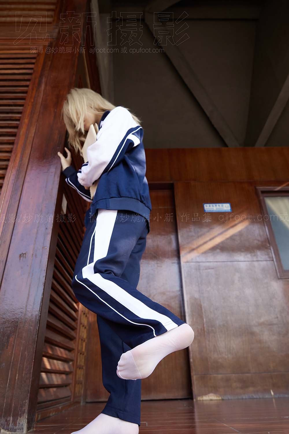 [见新摄影]NO.042 黄头发甜美甜美小姐姐 JXSY见新摄影-第2张