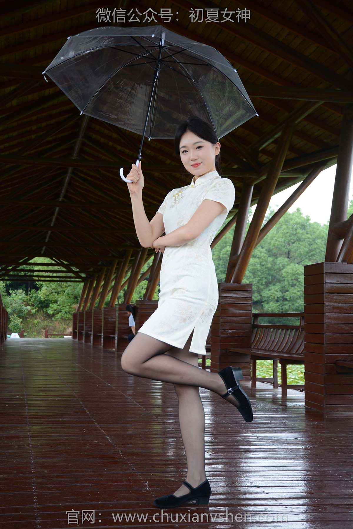 初夏女神 NO.255 环环 传统旗袍 CXNS初夏女神-第1张