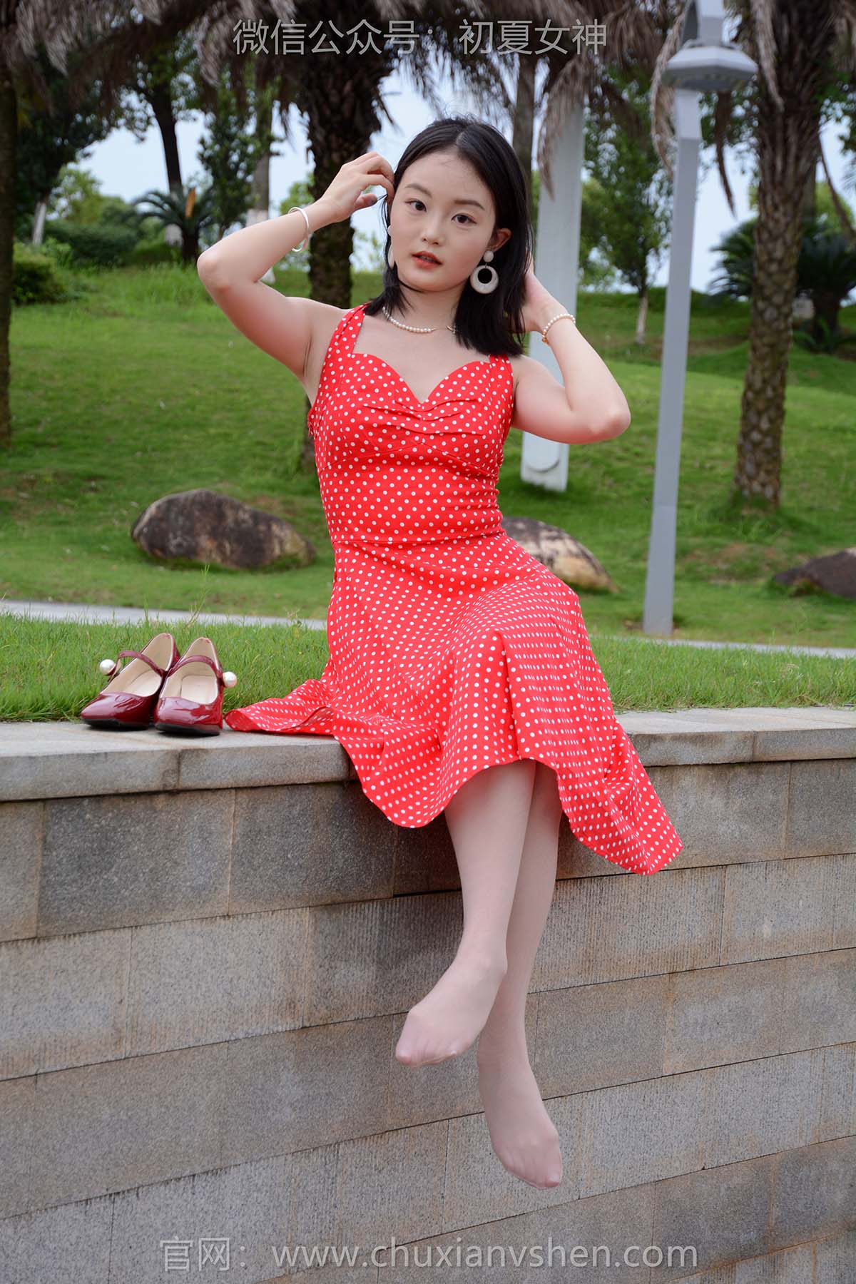 初夏女神 NO.253 双双 港式装扮 CXNS初夏女神-第1张