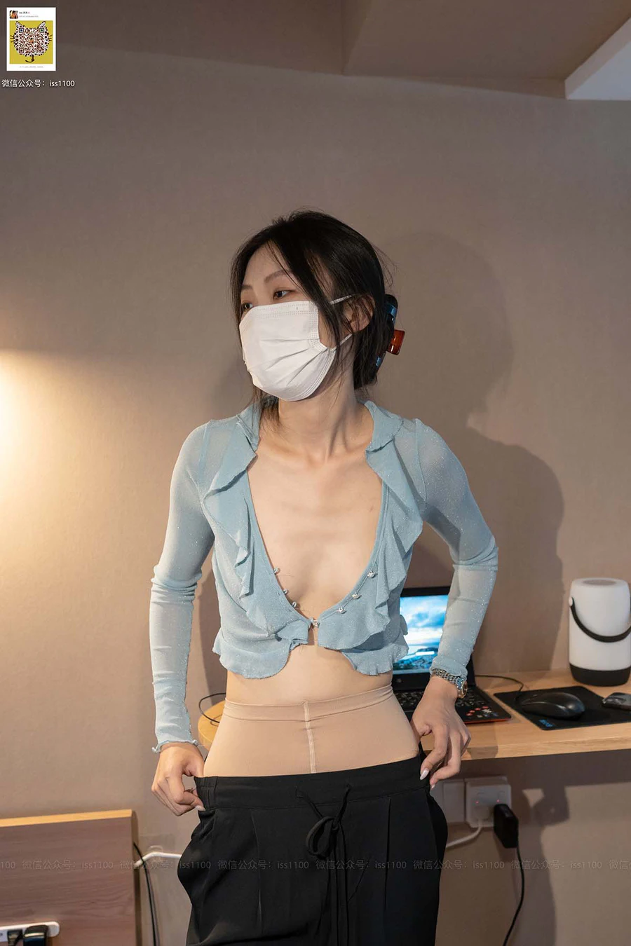 ISS系列 NO.025 – 美晗 透视1 ISS系列-第2张