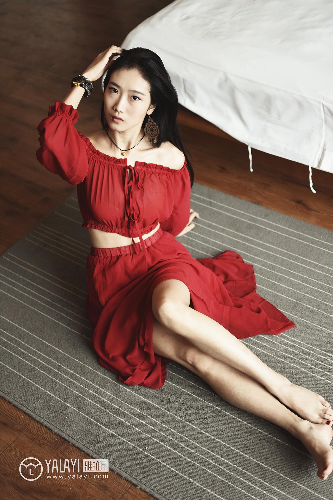 [YALAYI雅拉伊]2018.06.07 NO.007 魅惑舞裙 林小珂 YALAYI雅拉伊-第2张