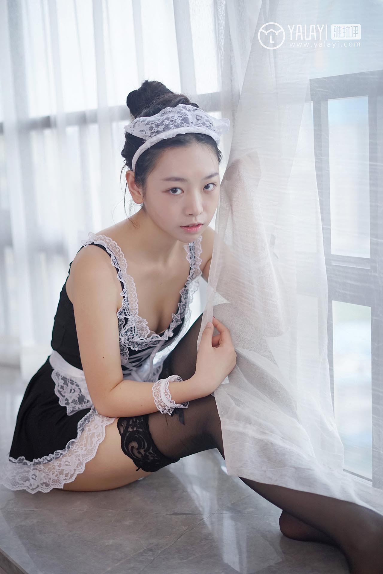 [YALAYI雅拉伊]2018.12.10 NO.021 少女女仆 严冰冰 YALAYI雅拉伊-第2张