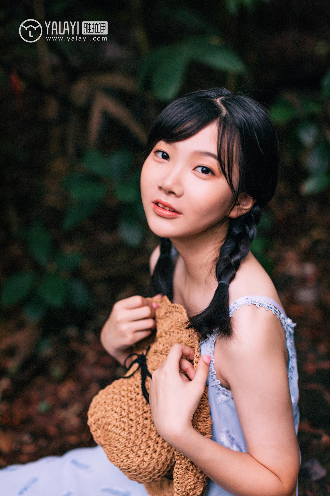 [YALAYI雅拉伊]2019.02.28 NO.082 绿喜青花 Doubleyu YALAYI雅拉伊-第2张