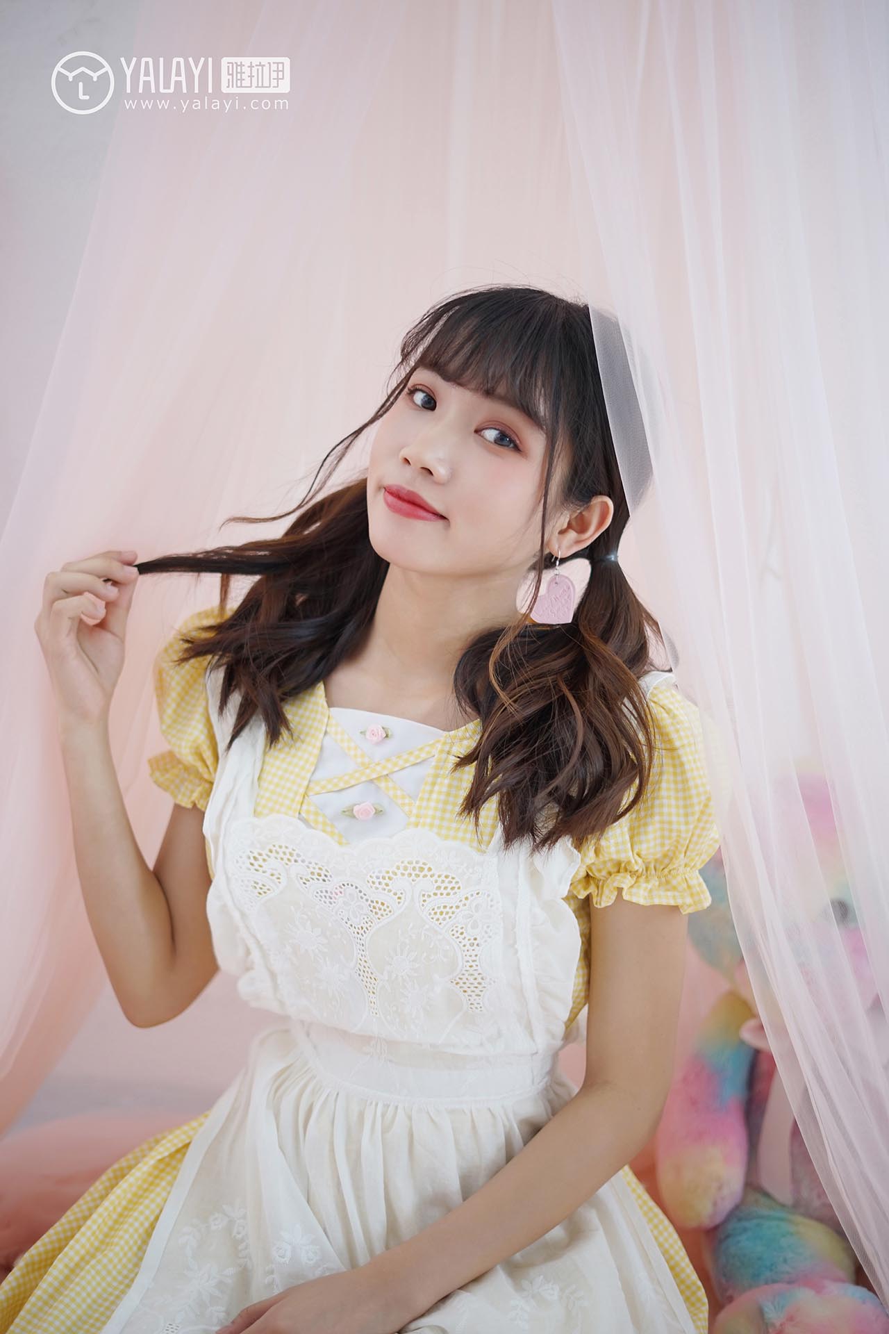 [YALAYI雅拉伊]2019.02.16 NO.076 可爱女仆 公主小兔子 YALAYI雅拉伊-第2张
