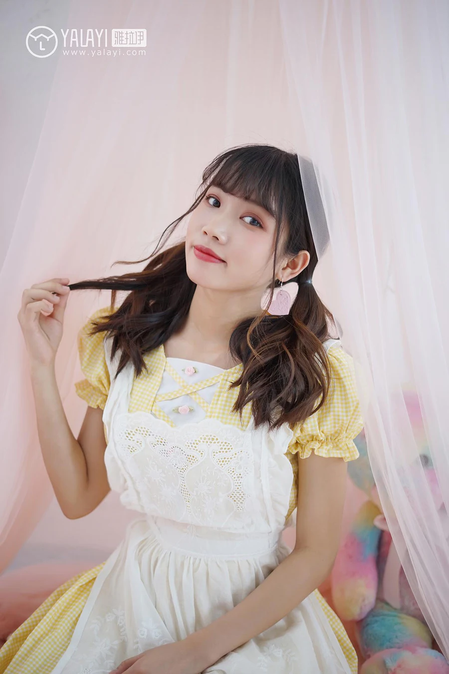 [YALAYI雅拉伊]2019.02.16 NO.076 可爱女仆 公主小兔子 YALAYI雅拉伊-第2张